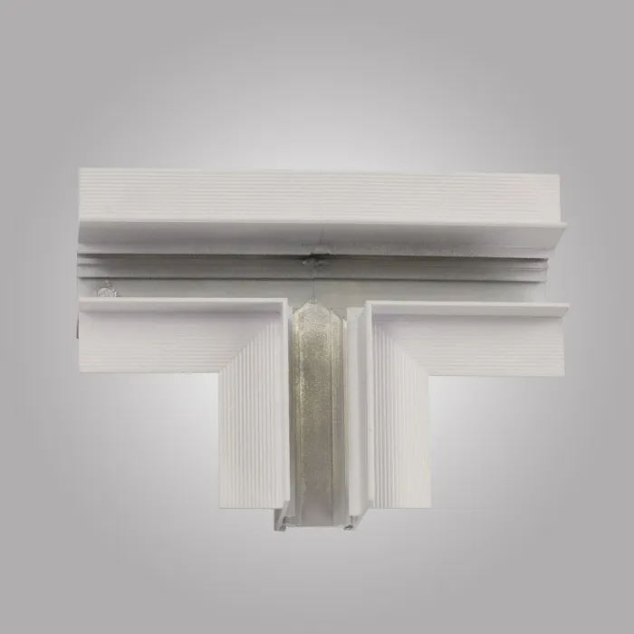 Т-образный коннектор для встраиваемого магнитного шинопровода MAGNET AM 402 LL-20С90° Т-образный WH от ImperiumLoft