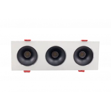 Светильник встраиваемый AM480-3 BK+WH