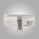Т-образный коннектор для встраиваемого магнитного шинопровода MAGNET AM 402 LL-20С90° Т-образный WH от ImperiumLoft