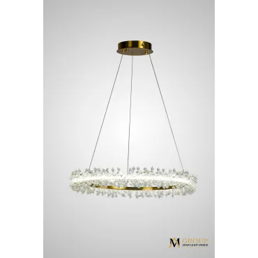 Подвесная люстра AM455 L600 POLISHED GOLD