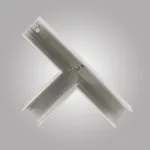 Т-образный коннектор для накладного магнитного шинопровода MAGNET AM 401 LL-20B 90° Т-образный WH