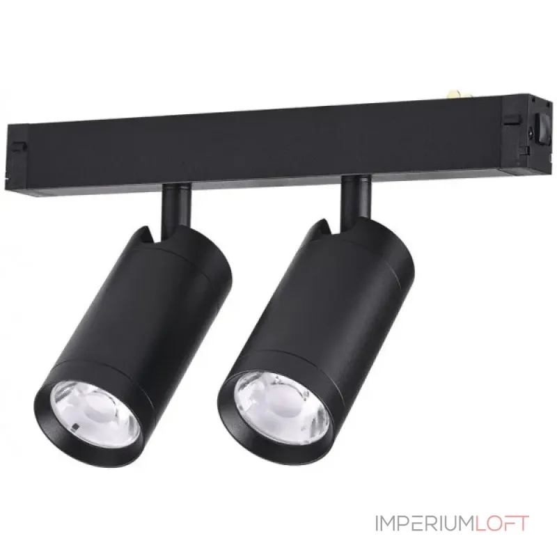 Трековый светильник PLAIN CYLINDER AM590 2X10W 4000K BK