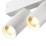Трековый светильник PLAIN CYLINDER AM590 2X10W 3000K WH