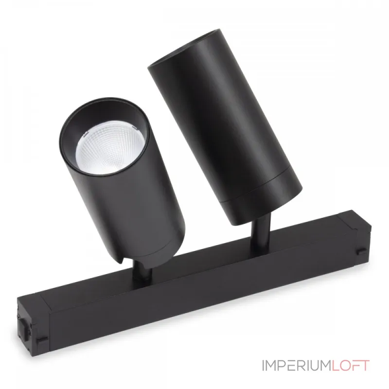 Трековый светильник PLAIN CYLINDER AM590 2X10W 4000K BK