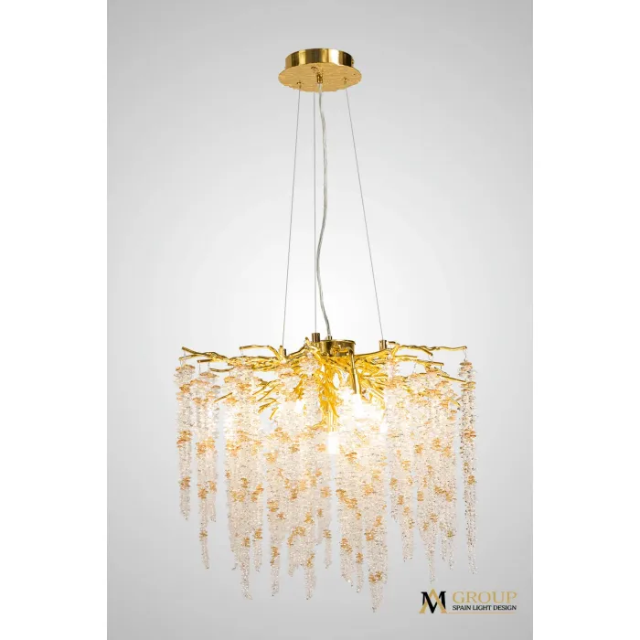 Люстра подвесная DIAMAND D600 Gold от ImperiumLoft