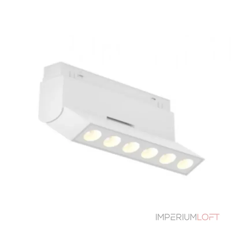 Светильник для магнитного шинопровода MAGNET AM 418 LL-20B-6T-6W-4000K WH