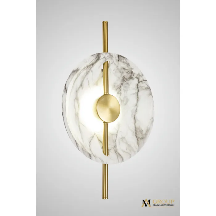 Настенный светильник AM441 POLISHED GOLD от ImperiumLoft