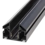 Магнитный трековый шинопровод + закладной профиль для натяжного потолка MAGNET AM537 3M BK от ImperiumLoft