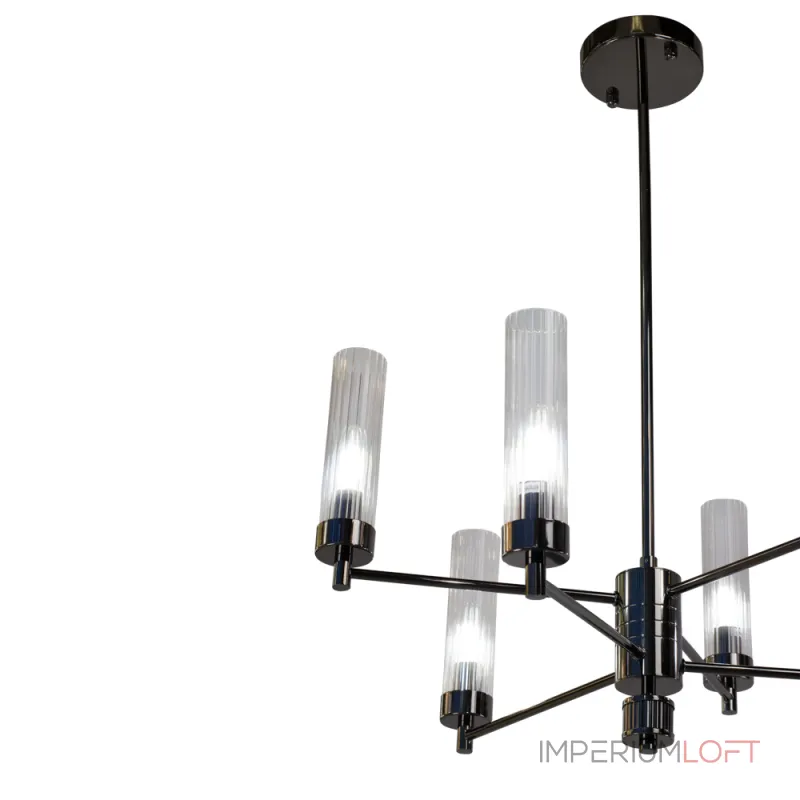 Люстра на штанге INDIGO SP6 PEARL BLACK