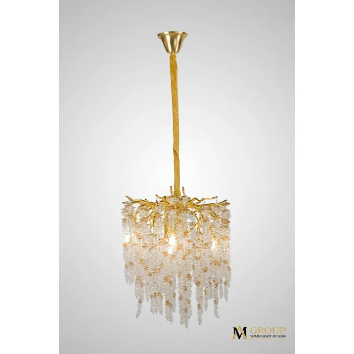 Люстра подвесная DIAMAND D400 Gold от ImperiumLoft