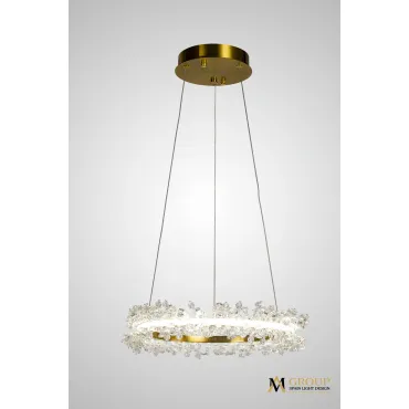Подвесной светильник AM455 L400 POLISHED GOLD