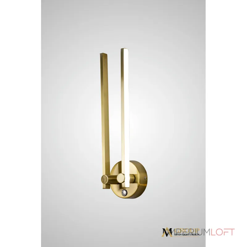 Настенный светильник AM439 POLISHED GOLD Настенный светильник AM439 POLISHED GOLD