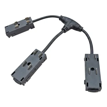 Тройник коннектор питания AM573 BK SMART Тройник коннектор питания AM573 BK SMART