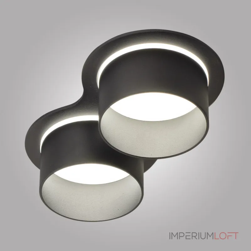 Встраиваемый двойной точечный светильник AM472/2 SAND BK GU10 от ImperiumLoft Встраиваемый двойной точечный светильник AM472/2 SAND BK GU10 от ImperiumLoft