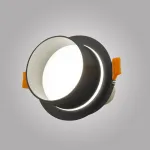 Встраиваемый точечный светильник AM472 SAND BK GU10 от ImperiumLoft