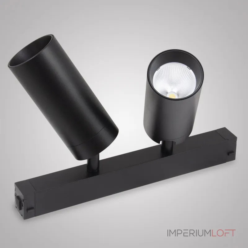 Трековый светильник SMART CYLINDER AM528 BK-220V-2Х10W SMART