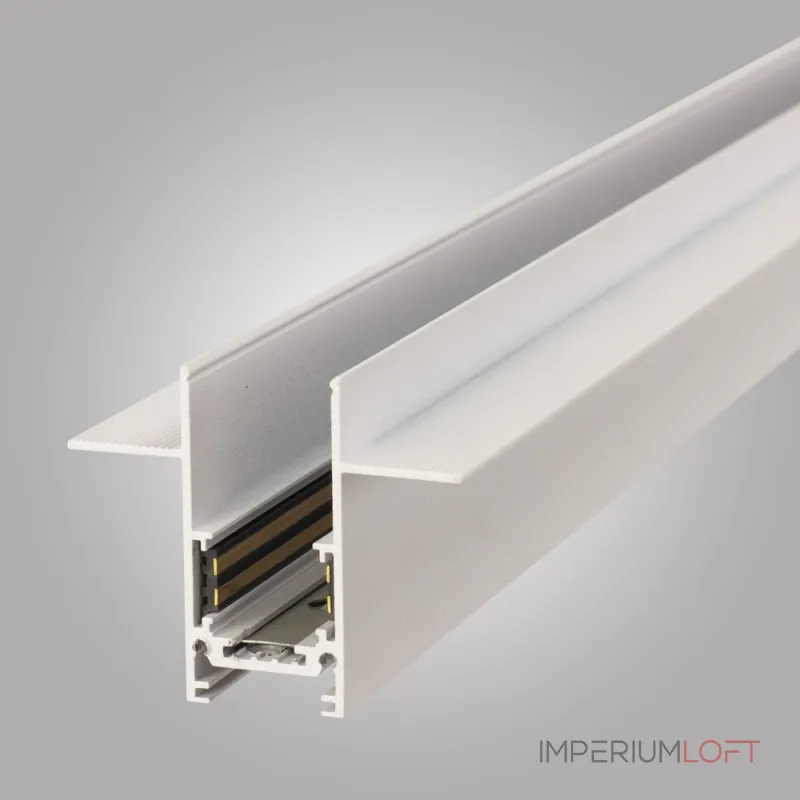 Встраиваемый магнитный трековый шинопровод MAGNET AM 402-1М LL-20C WH от ImperiumLoft Встраиваемый магнитный трековый шинопровод MAGNET AM 402-1М LL-20C WH от ImperiumLoft