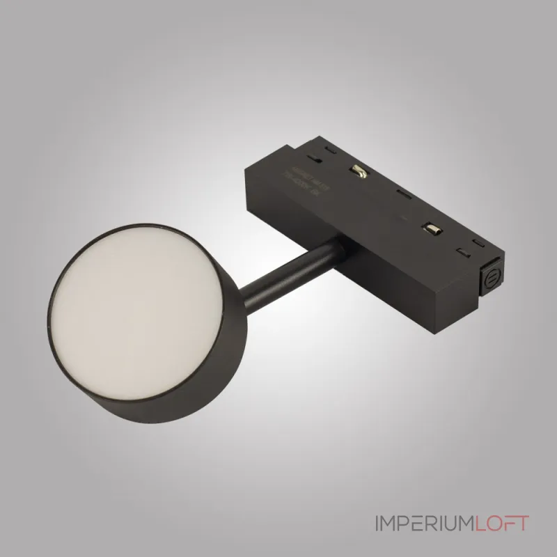Магнитный трековый светильник OPAL, MAGNET AM518 7W 3000K BK Магнитный трековый светильник OPAL, MAGNET AM518 7W 3000K BK