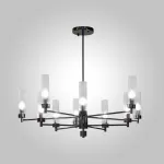 Люстра на штанге INDIGO SP10 PEARL BLACK