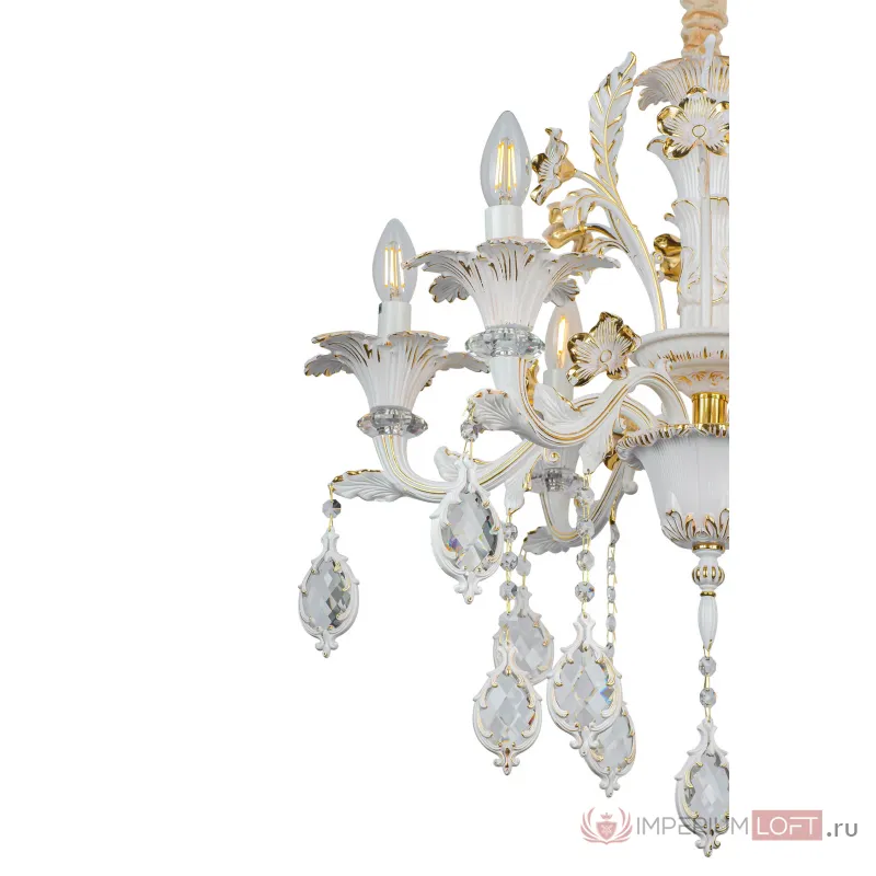Люстра подвесная AM Group CLEOPATRA SP6 WH+GL от ImperiumLoft
