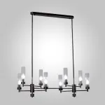 Люстра подвесная INDIGO SPL8 PEARL BLACK от ImperiumLoft