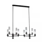Люстра подвесная INDIGO SPL8 PEARL BLACK от ImperiumLoft