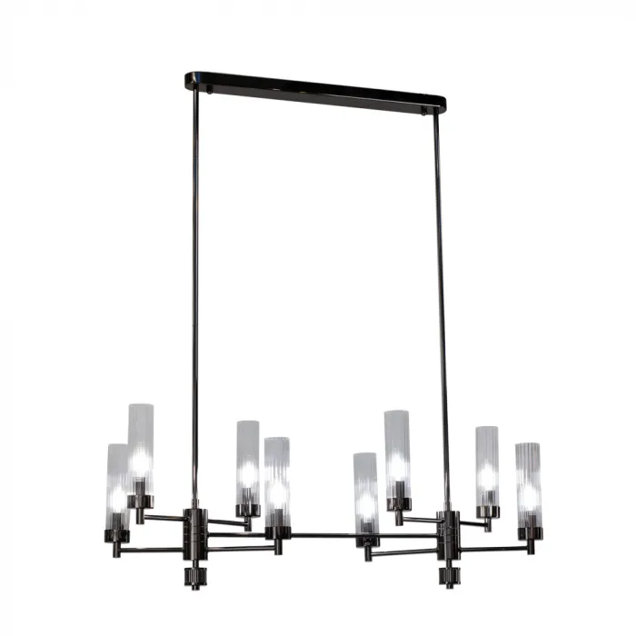 Люстра подвесная INDIGO SPL8 PEARL BLACK от ImperiumLoft