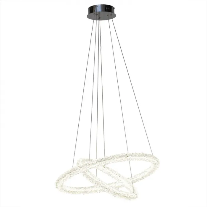 Люстра подвесная OVALE CH D600+400 58W от ImperiumLoft