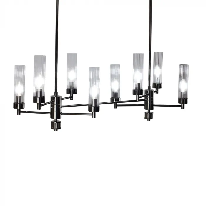 Люстра подвесная INDIGO SPL8 PEARL BLACK от ImperiumLoft