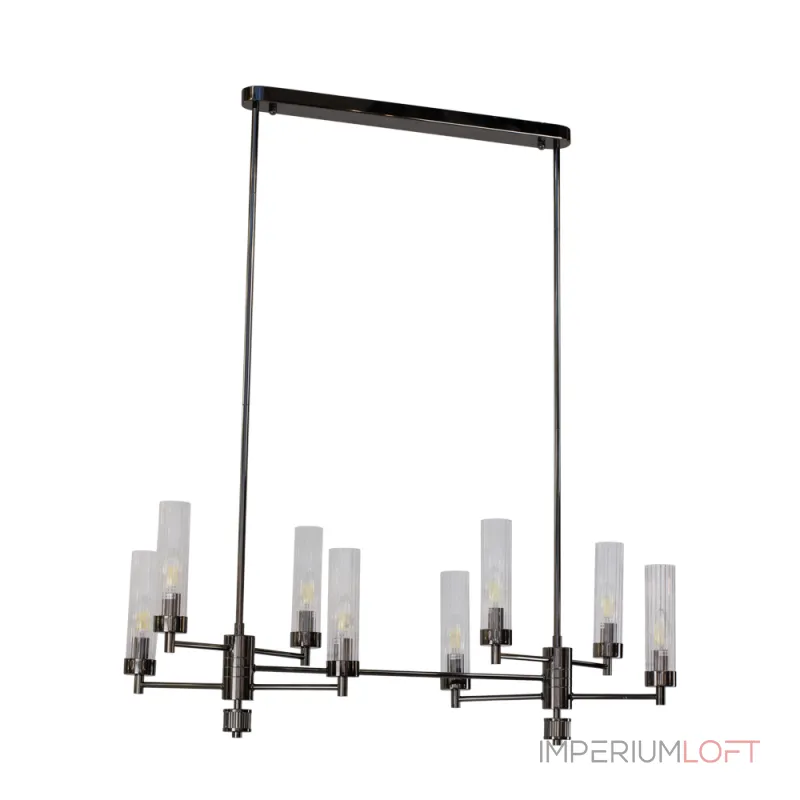 Люстра на штанге INDIGO SPL8 PEARL BLACK