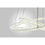 Люстра подвесная OVALE GD D600+400 58W цвет - золото от ImperiumLoft