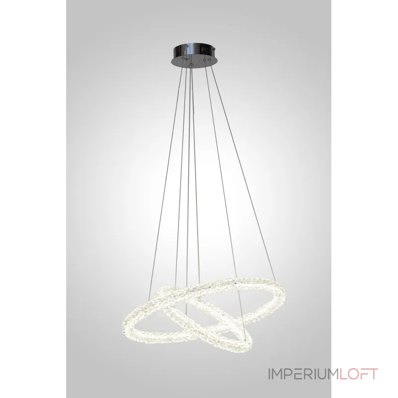 Подвесная люстра OVALE CH D600+400 58W Подвесная люстра OVALE CH D600+400 58W