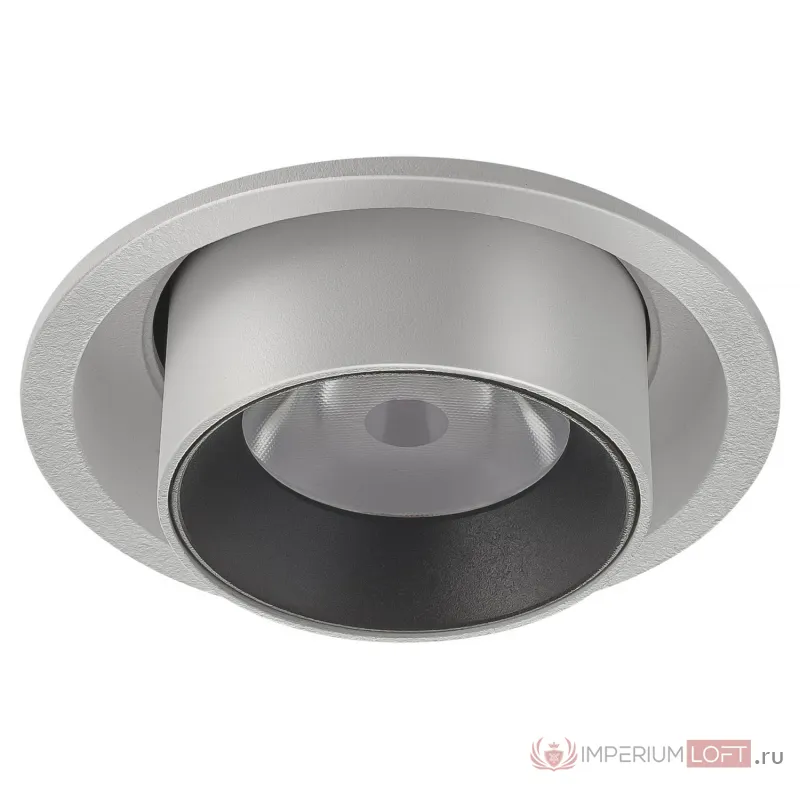 Встраиваемый точечный светильник AM Group AM335-1 WH+BK от ImperiumLoft