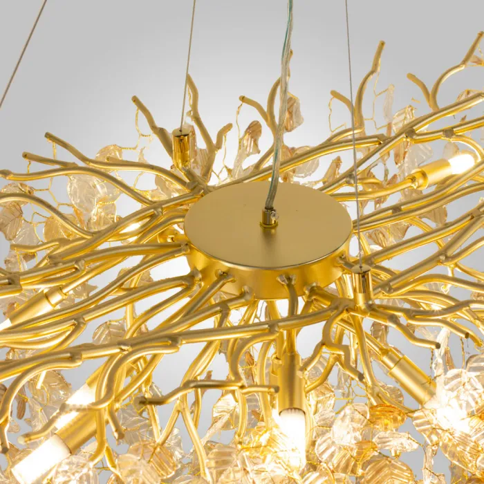 Люстра подвесная FOREST DL1200 GOLD от ImperiumLoft