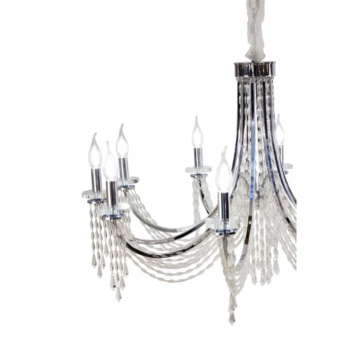 Люстра подвесная VIORE SP8 Chrome от ImperiumLoft