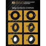 Встраиваемый светильник AM540-5W-4000K-BK