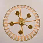 Подвесная люстра Crystorama Lighting Group Layla Light D45