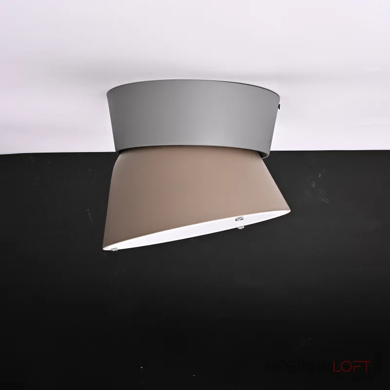 Потолочный светильник KNAP D25 Beige с элегантным сдержанным плафоном Потолочный светильник KNAP D25 Beige с элегантным сдержанным плафоном