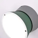 Потолочный светильник KNAP D25 Green с элегантным сдержанным плафоном