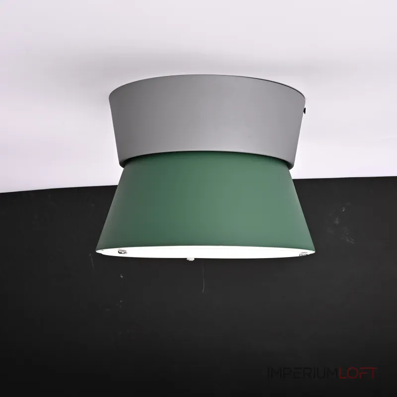Потолочный светильник KNAP D25 Green с элегантным сдержанным плафоном Потолочный светильник KNAP D25 Green с элегантным сдержанным плафоном