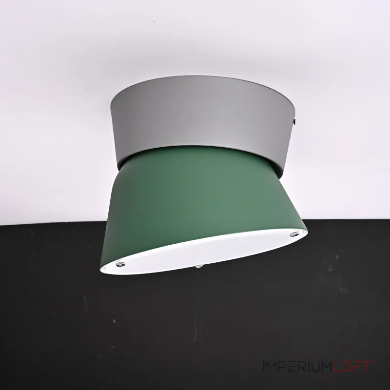 Потолочный светильник KNAP D25 Green с элегантным сдержанным плафоном Потолочный светильник KNAP D25 Green с элегантным сдержанным плафоном