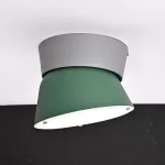 Потолочный светильник KNAP D25 Green с элегантным сдержанным плафоном