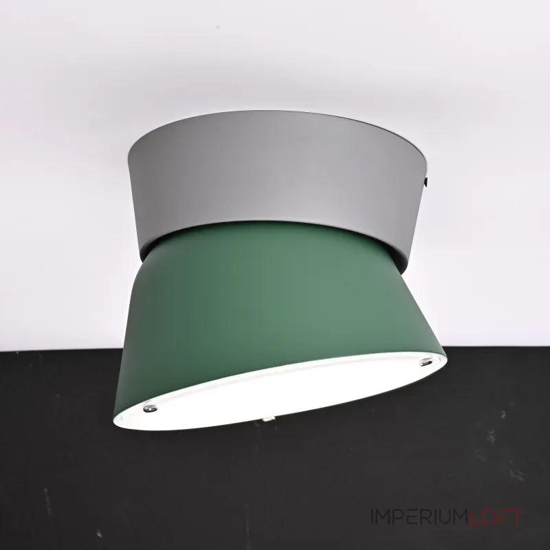 Потолочный светильник KNAP D25 Green с элегантным сдержанным плафоном Потолочный светильник KNAP D25 Green с элегантным сдержанным плафоном