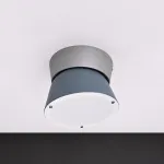 Потолочный светильник KNAP D25 Blue с элегантным сдержанным плафоном