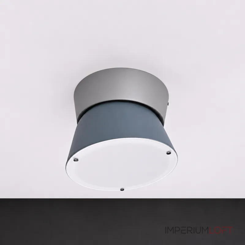 Потолочный светильник KNAP D25 Blue с элегантным сдержанным плафоном