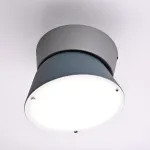 Потолочный светильник KNAP D25 Blue с элегантным сдержанным плафоном