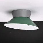 Потолочный светильник KNAP D40 Green с элегантным сдержанным плафоном