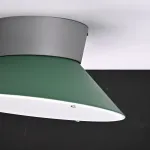 Потолочный светильник KNAP D40 Green с элегантным сдержанным плафоном