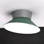 Потолочный светильник KNAP D40 Green с элегантным сдержанным плафоном