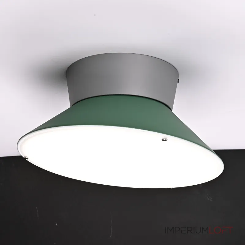 Потолочный светильник KNAP D40 Green с элегантным сдержанным плафоном Потолочный светильник KNAP D40 Green с элегантным сдержанным плафоном